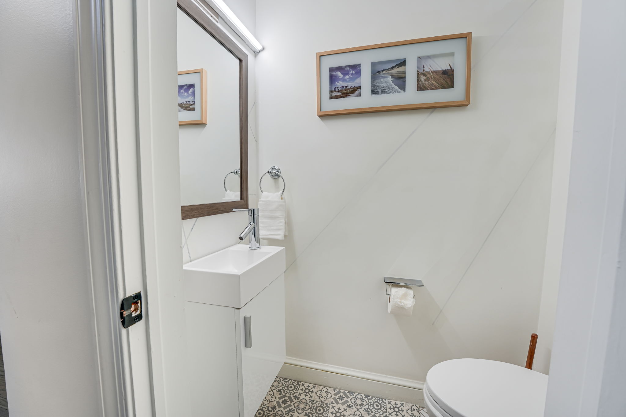 1st Floor Half Bath.
