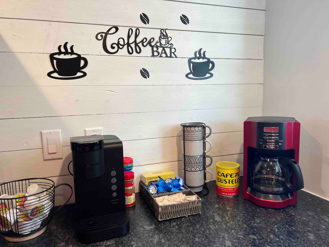 coffee makers in the kitchen