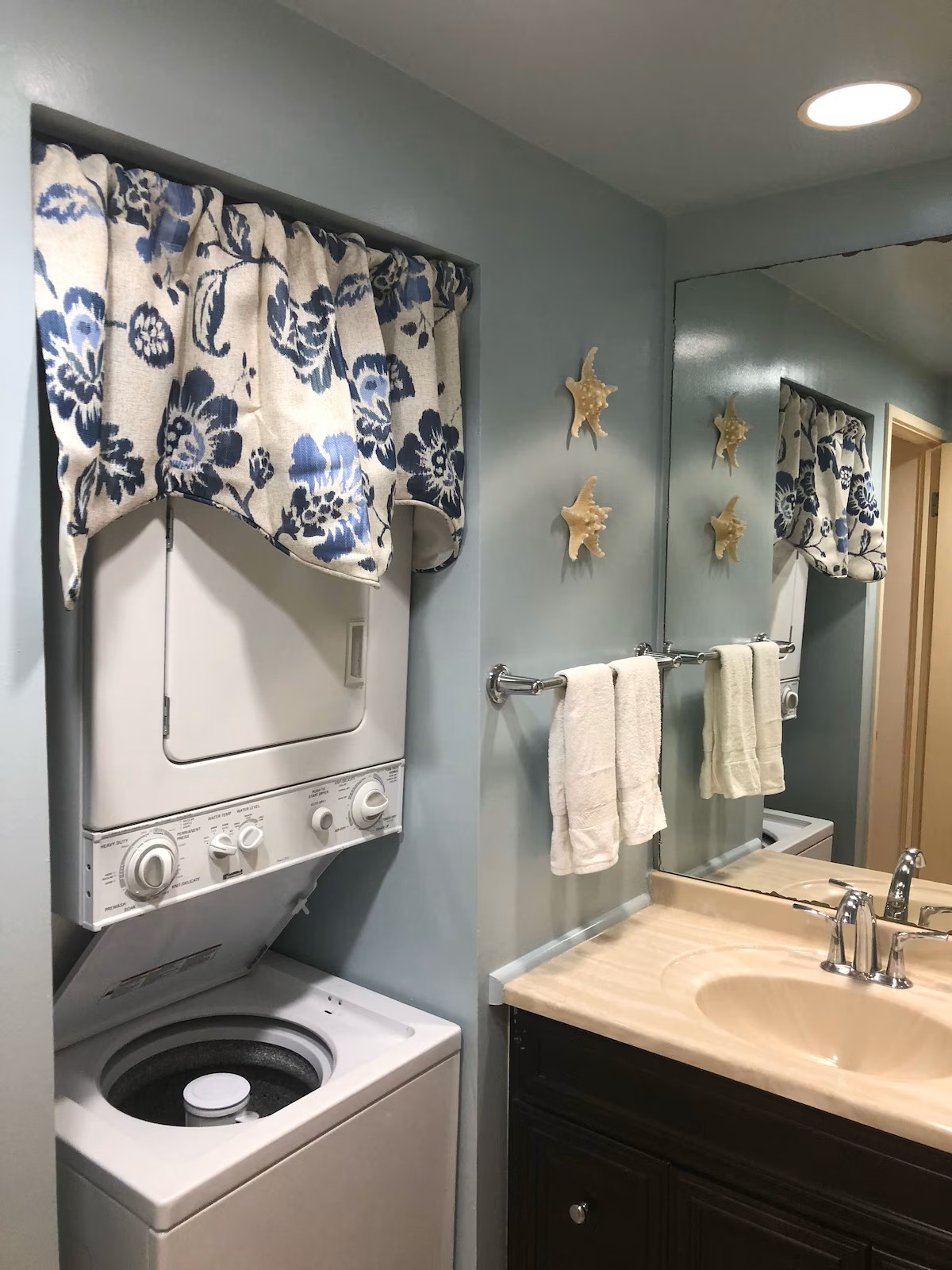 Convenient wash and dryer