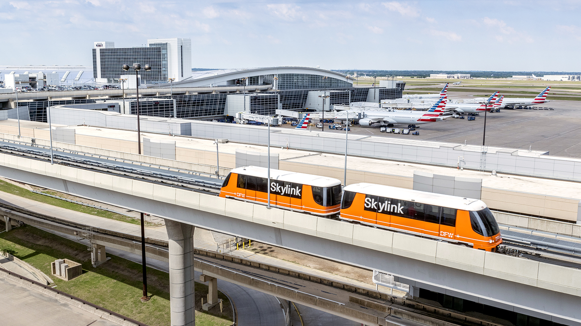 DFW Airport is One of the Largest Airports! Easily Get to Each Terminal with the Skylink