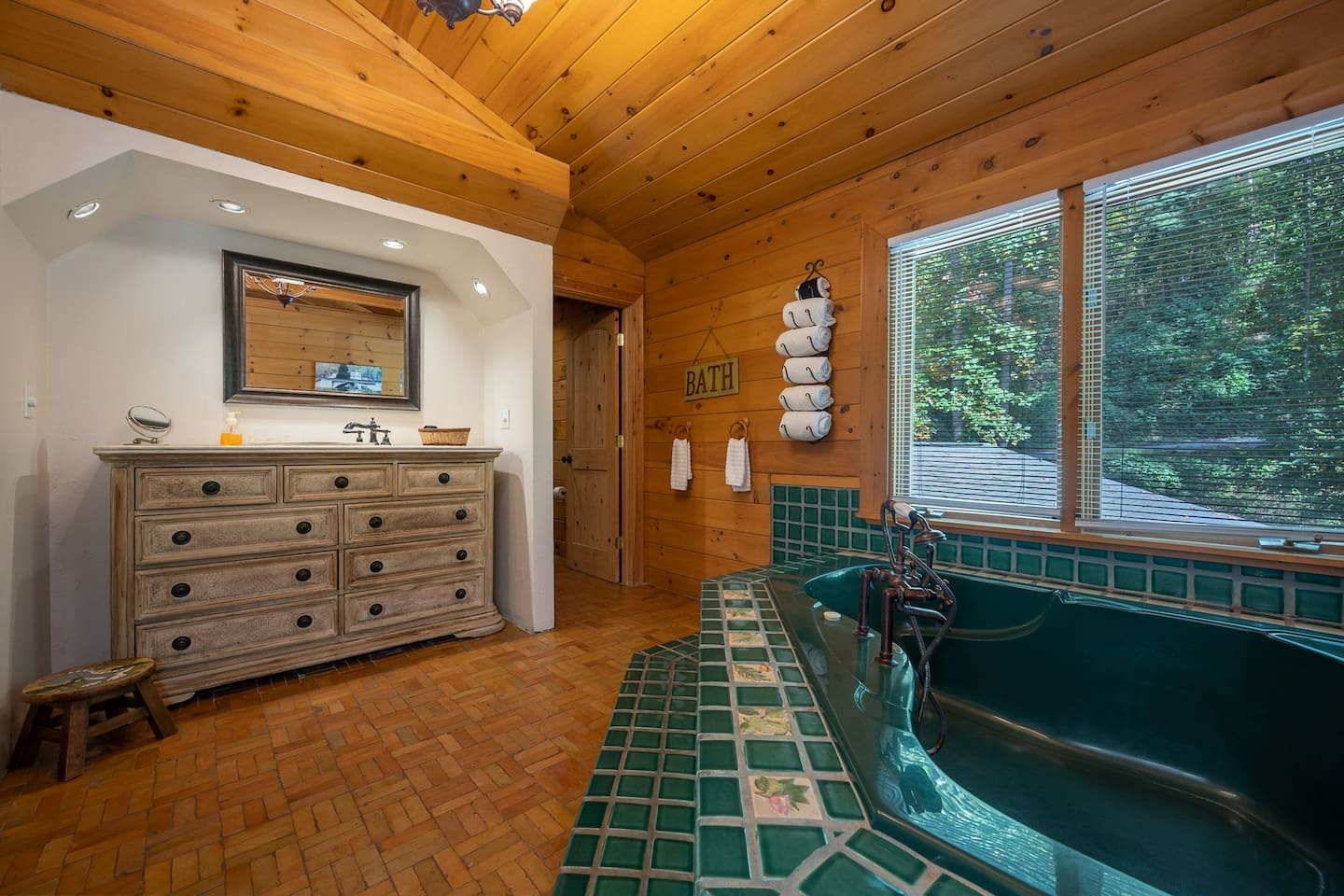 Upstairs Master bathroom 1