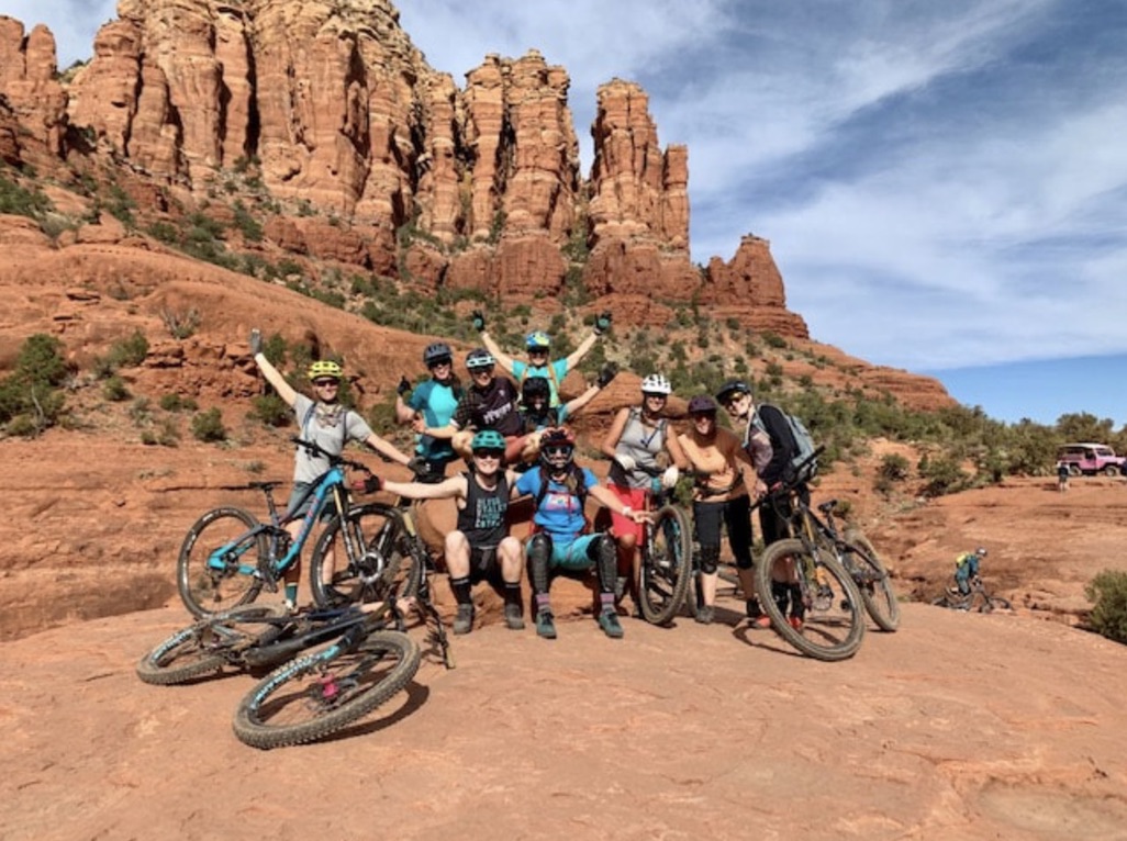 World-class mountain biking trails with stunning red rock backdrops.