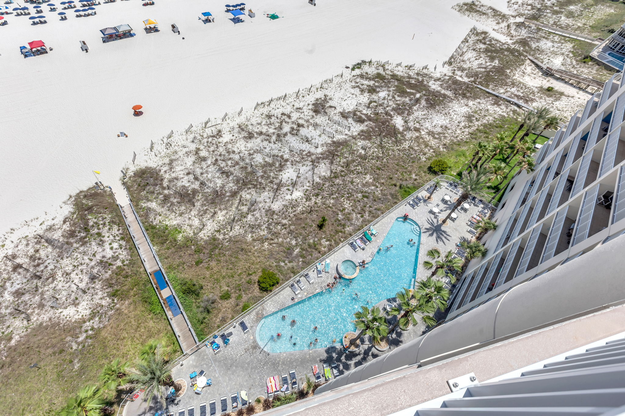 Prime beachfront location offering unobstructed views and immediate access to the beach.