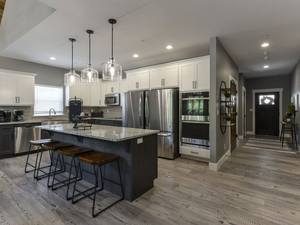 Open concept kitchen!