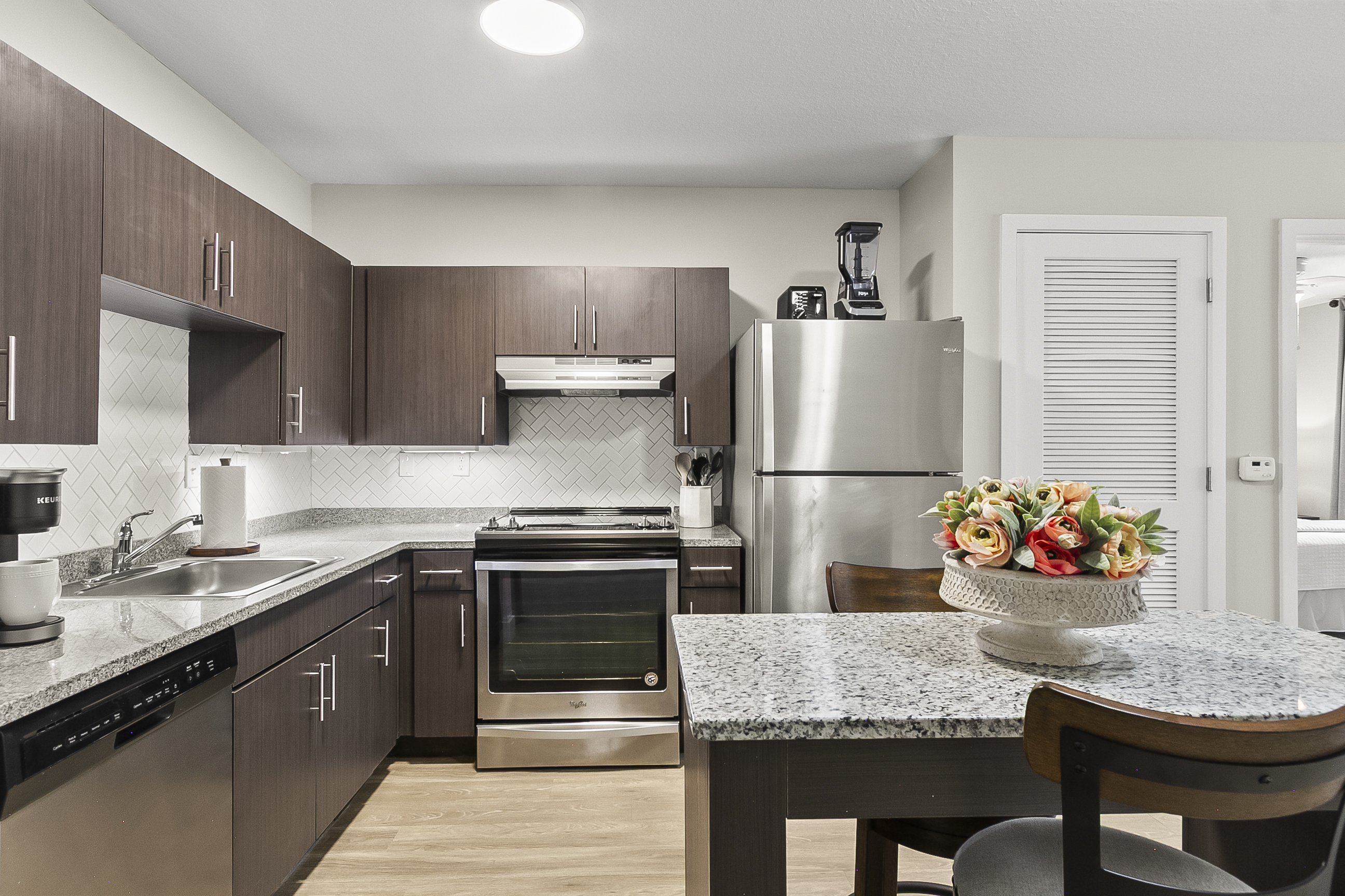 Kitchen and dining