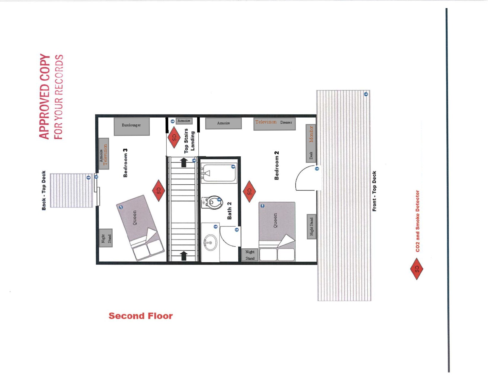 Sunkissed Floor Plan - SecondFloor