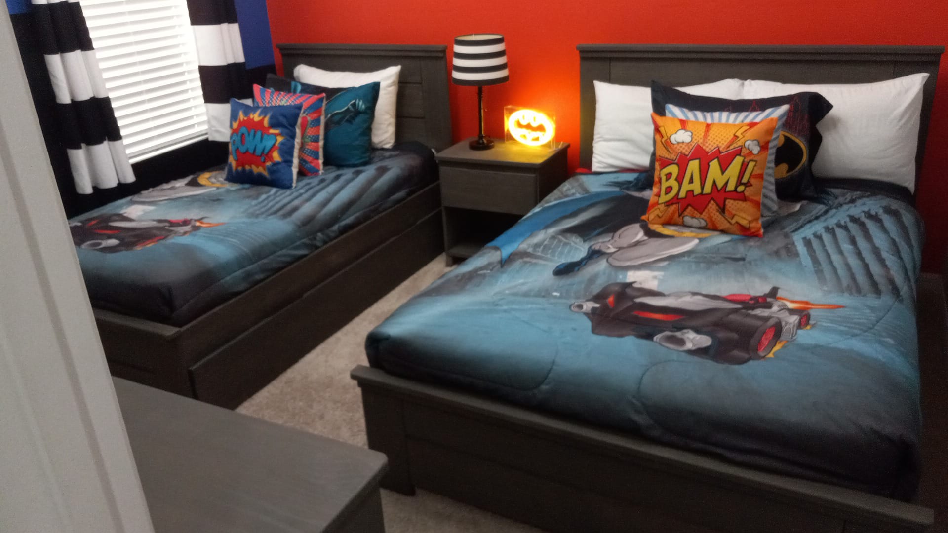 New Furniture in Superhero kids room 