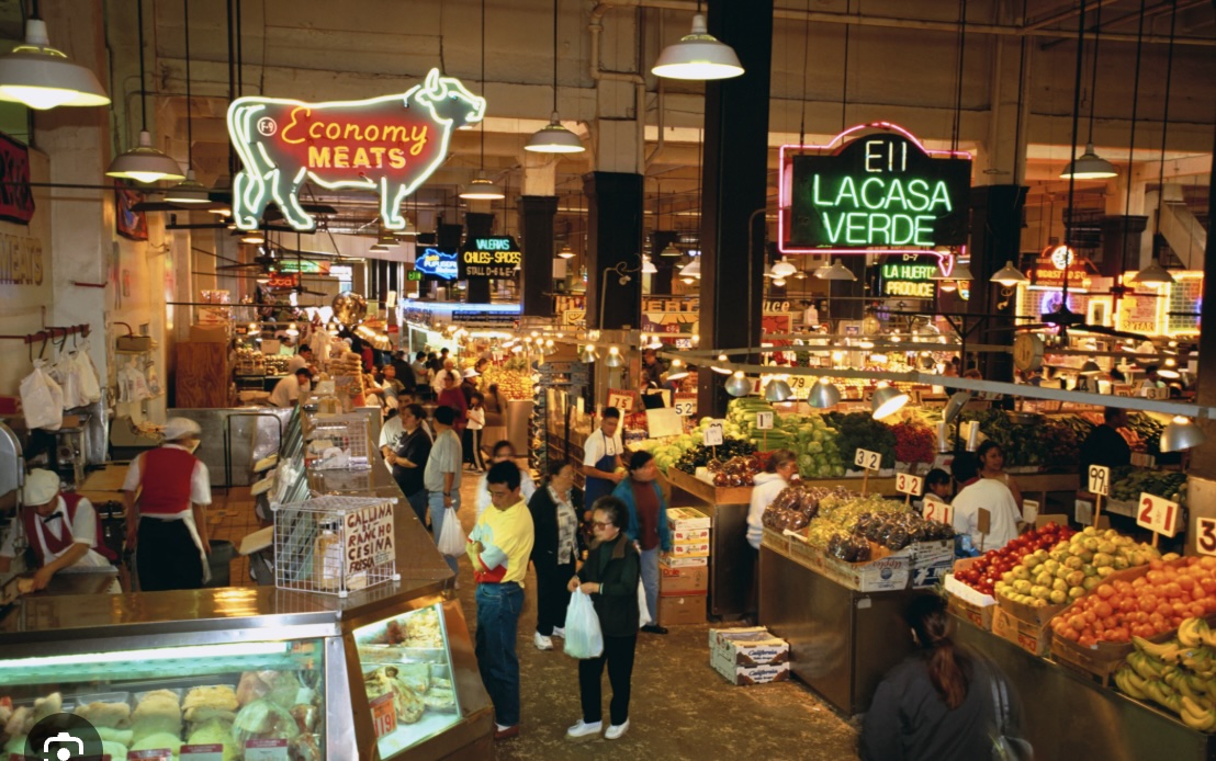 legendary central market is 2 mins away