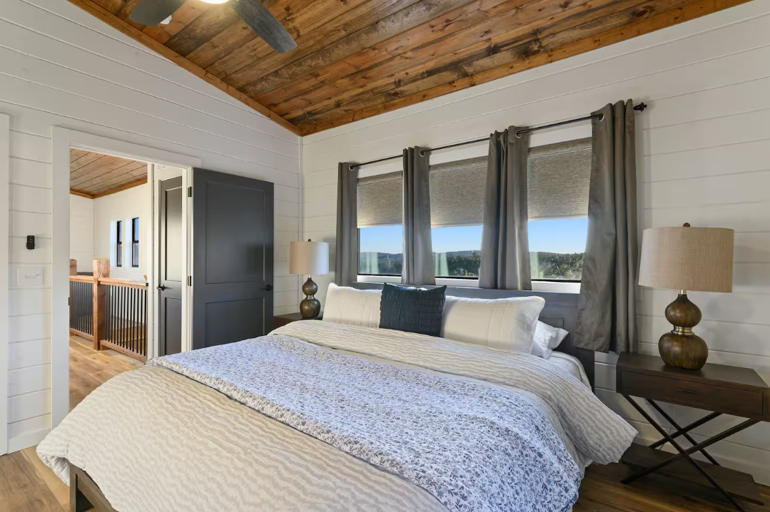Upstairs you will find a King Bedroom!
