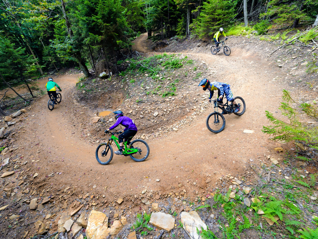 Enjoy world-class mountain biking in the summer