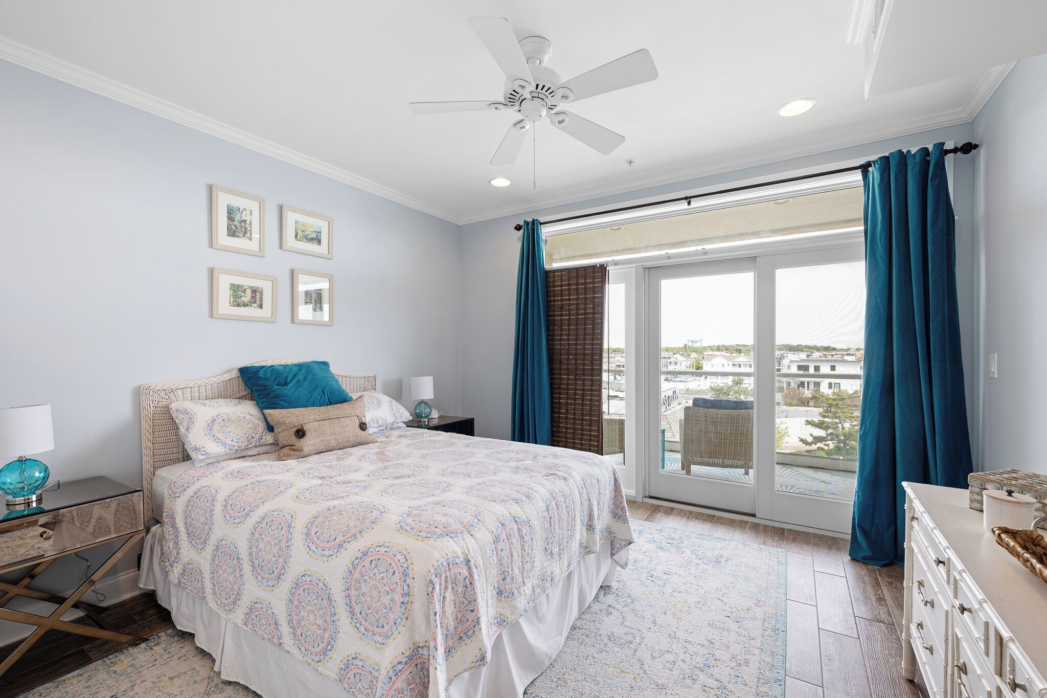 Bedroom no 2 with access to balcony