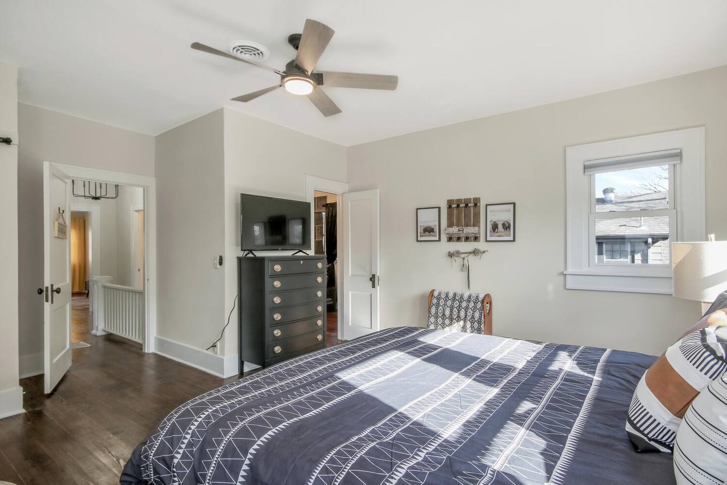 TV in Master Bedroom