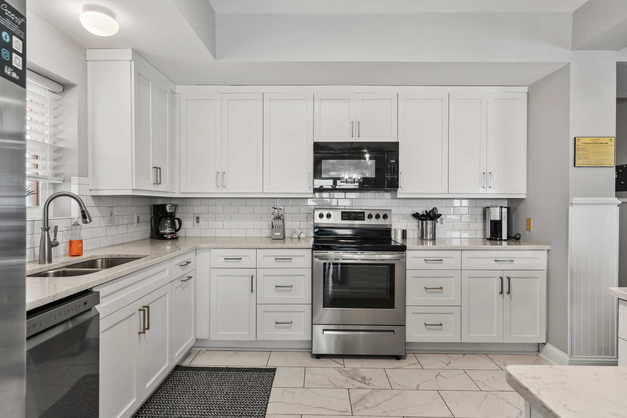 Kitchen  | Morning Sunrise | 302 Oceanview | 1116 Ocean Blvd, Isle of Palms, SC | IOP Escapes