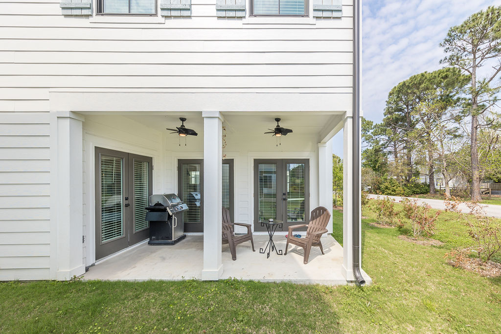 Additional outdoor deck space for your group to spread out and unwind
