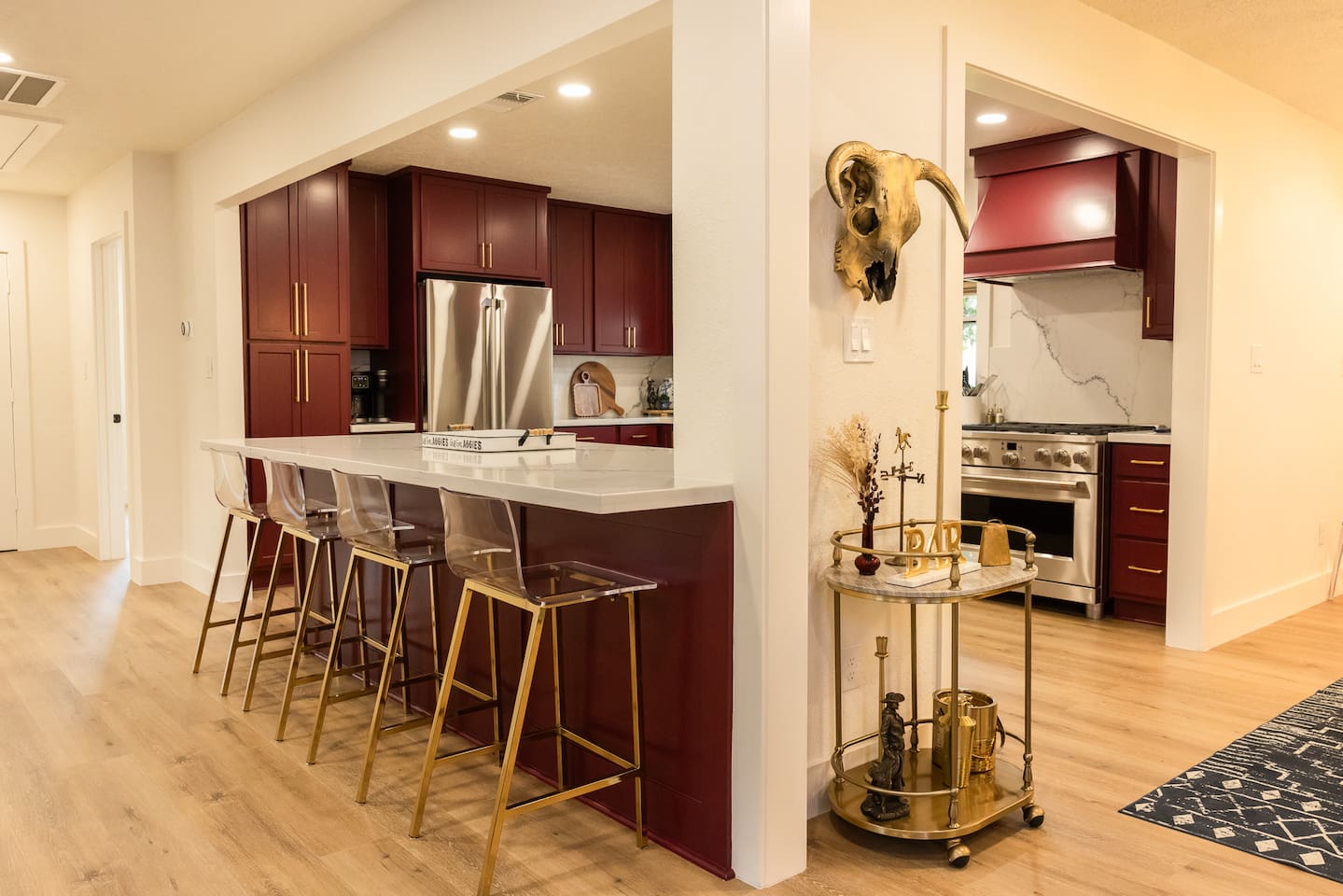 Check out this kitchen, all new appliances