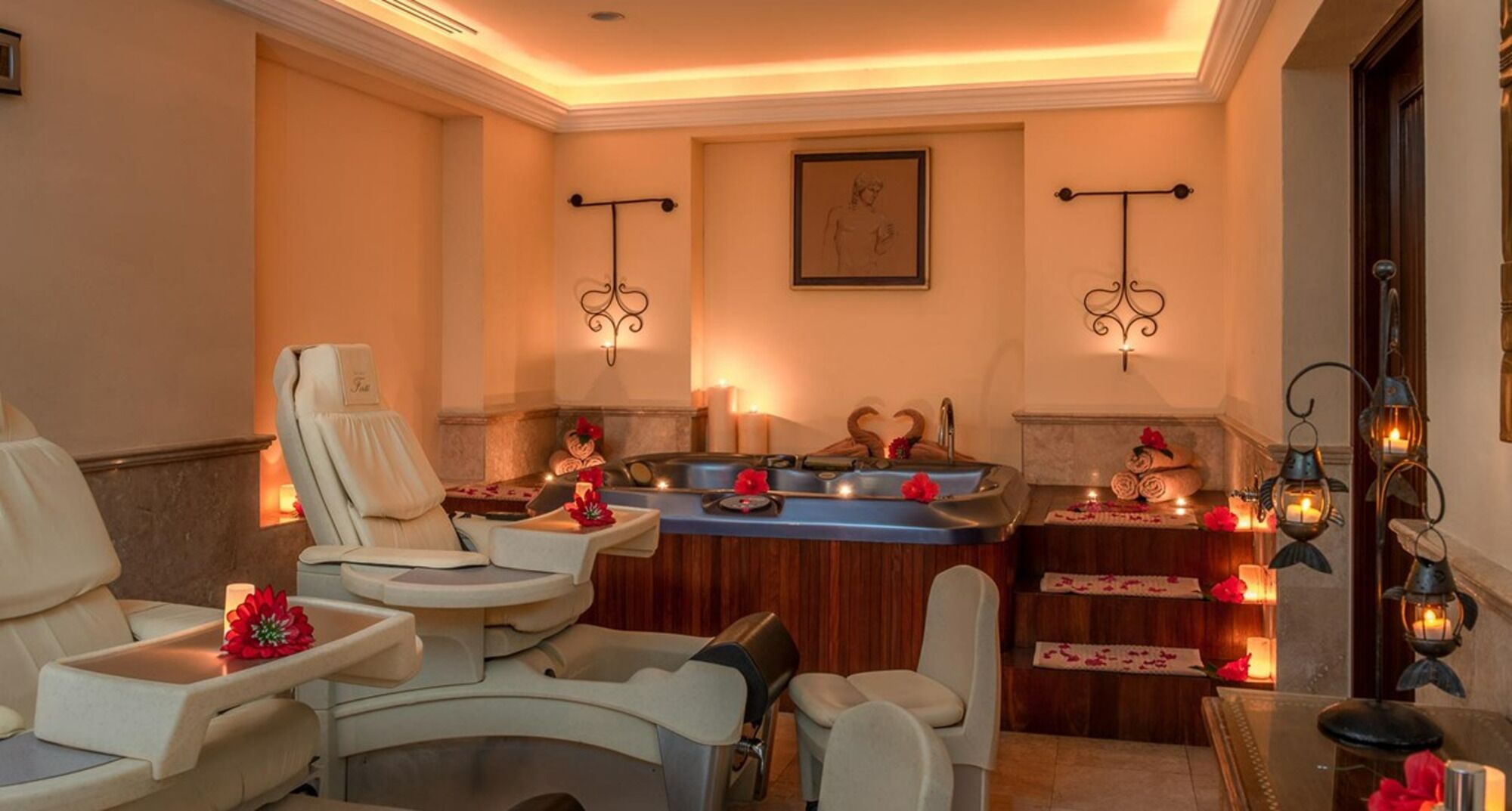 European-style Armonia spa at Pueblo Bonito Sunset while staying at the Rose, Vacation Travel Exclusives