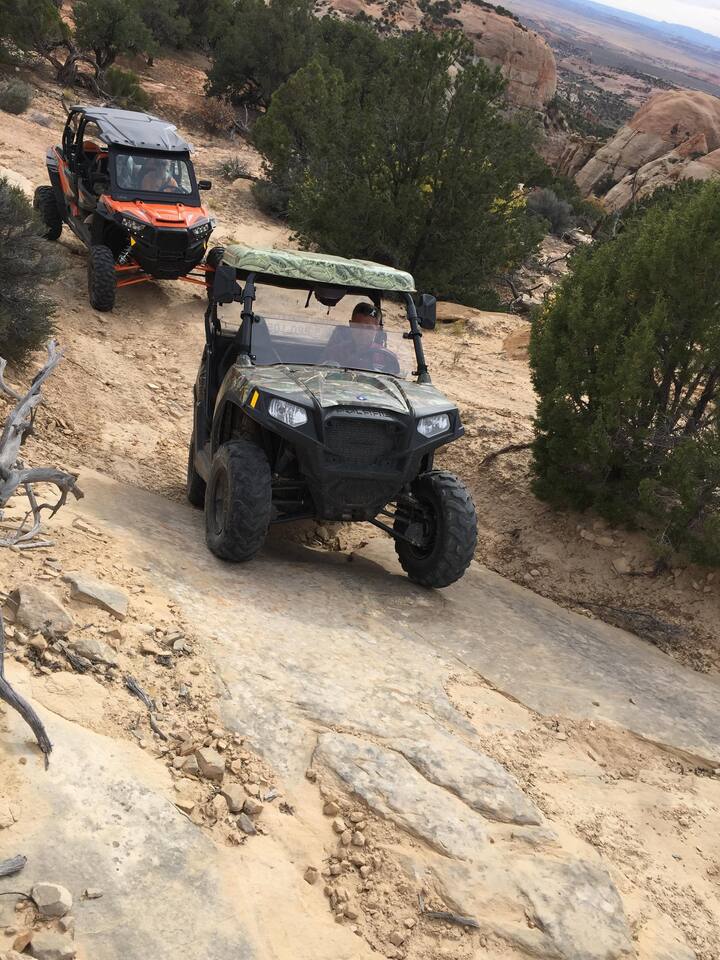 Hundreds of off-roading trails in San Juan county.