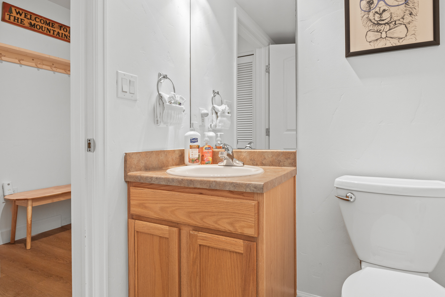 Bathroom #2- Toilet and Sink