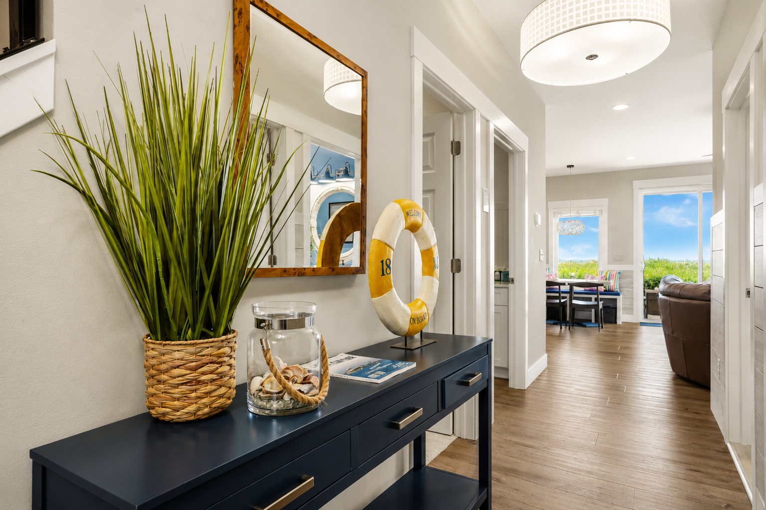 Your Lake St. Clair escape begins here. Step inside and experience effortless coastal living. This beautifully designed home blends modern comfort with lakeside charm, creating a warm, inviting space you'll love coming home to after every adventure.