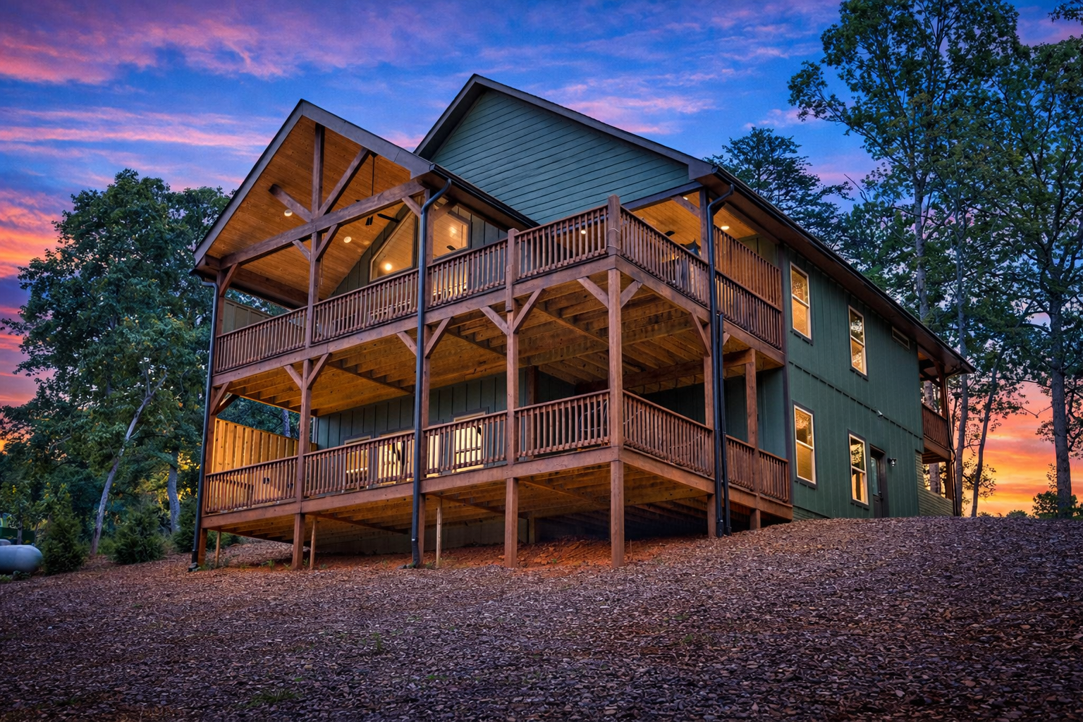 Rocking Bear Cabin — Sautee Nacoochee, GA — vacation rental