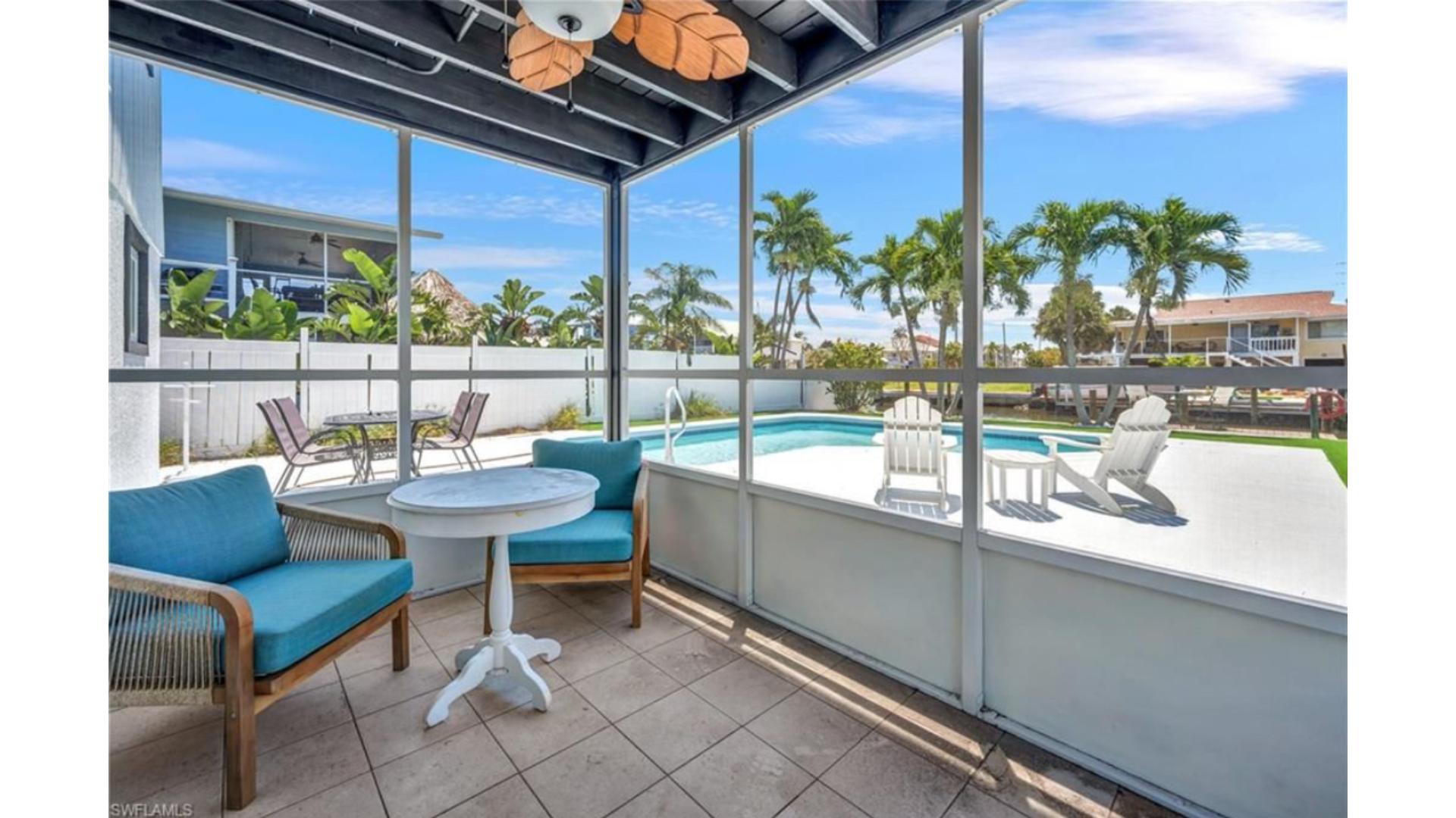 Garden Level Screened Porch