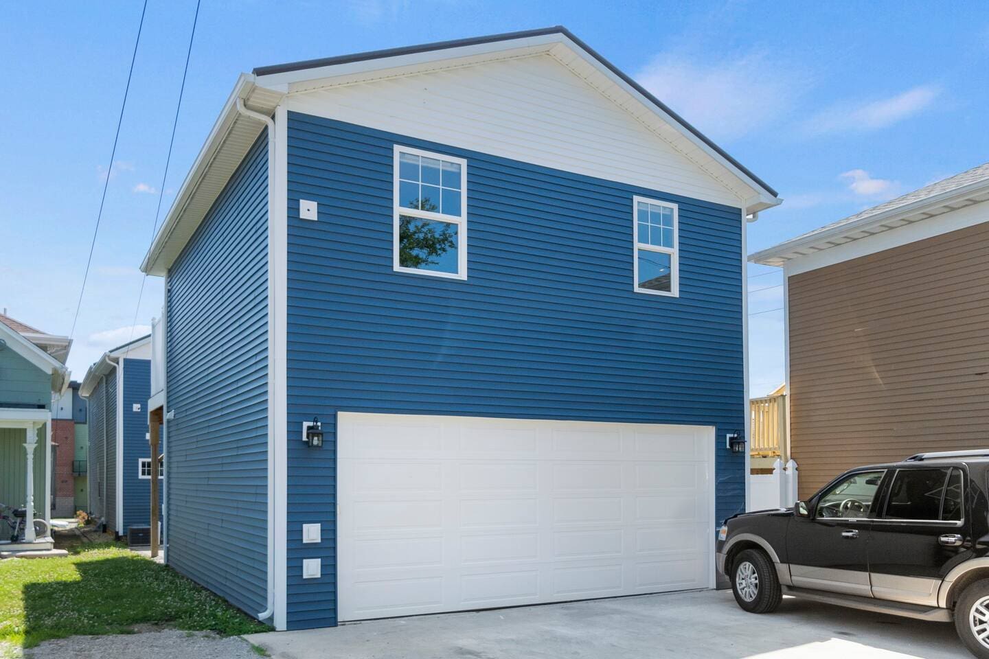 Exterior view of the property, highlighting its design and surroundings, offering a welcoming first impression.