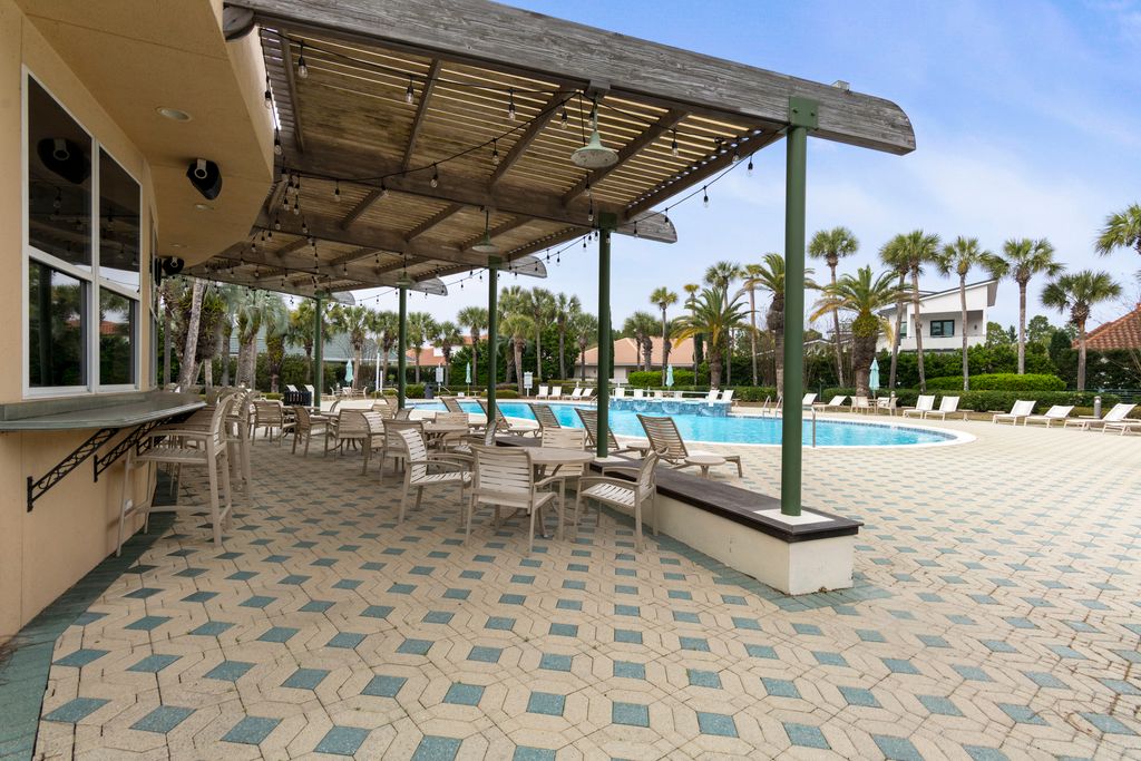 Clubhouse pool area