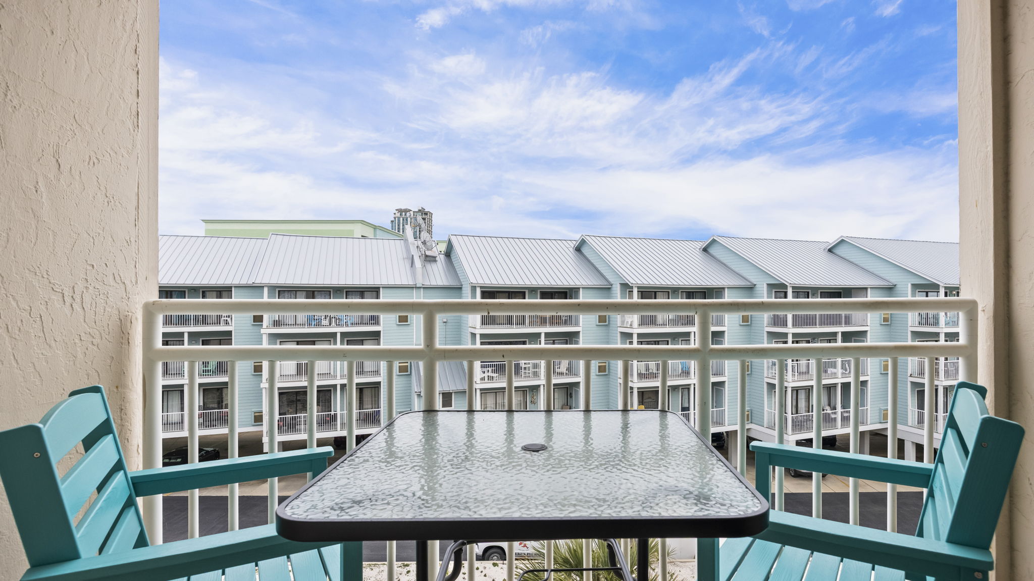 New balcony furniture