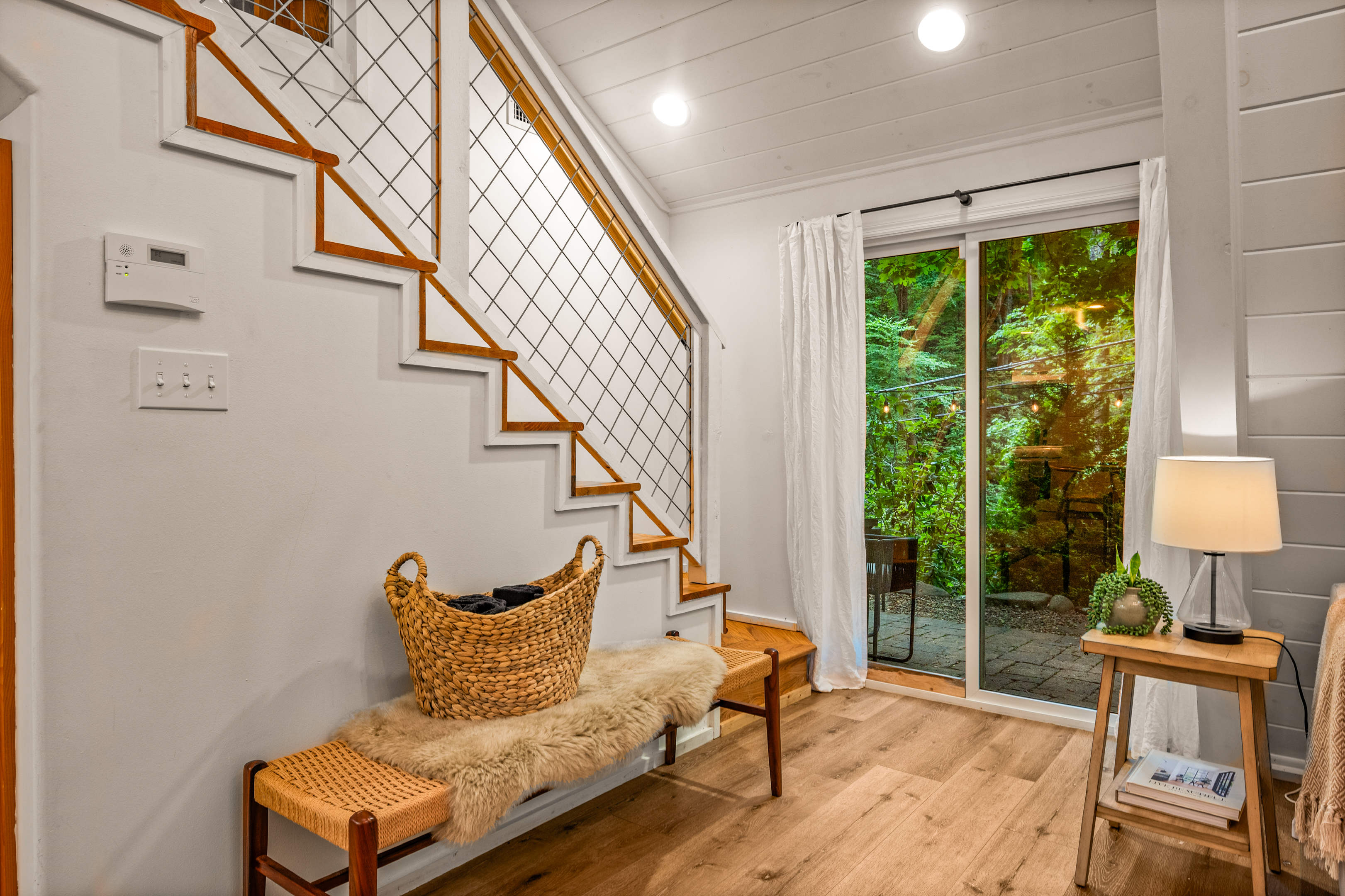 Living Area | Hot tub towels