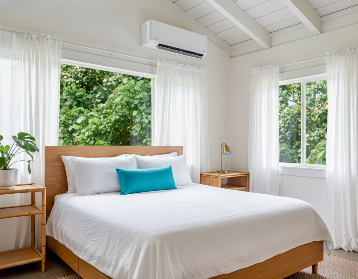 Queen room 1 of 2 - Guest House | Decor & Finishes subject to change