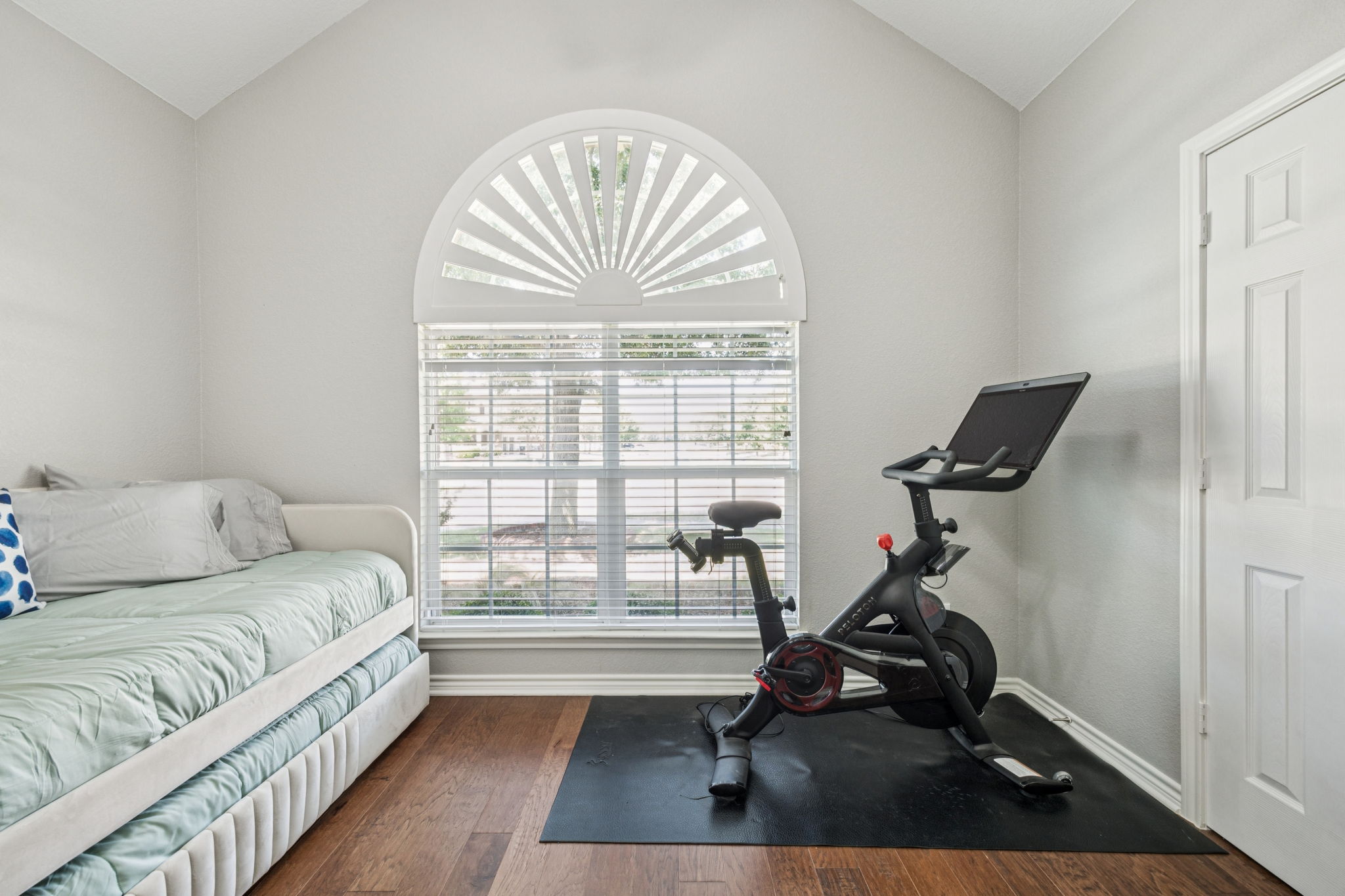 Stay active with Peloton bike and Precor elliptical.