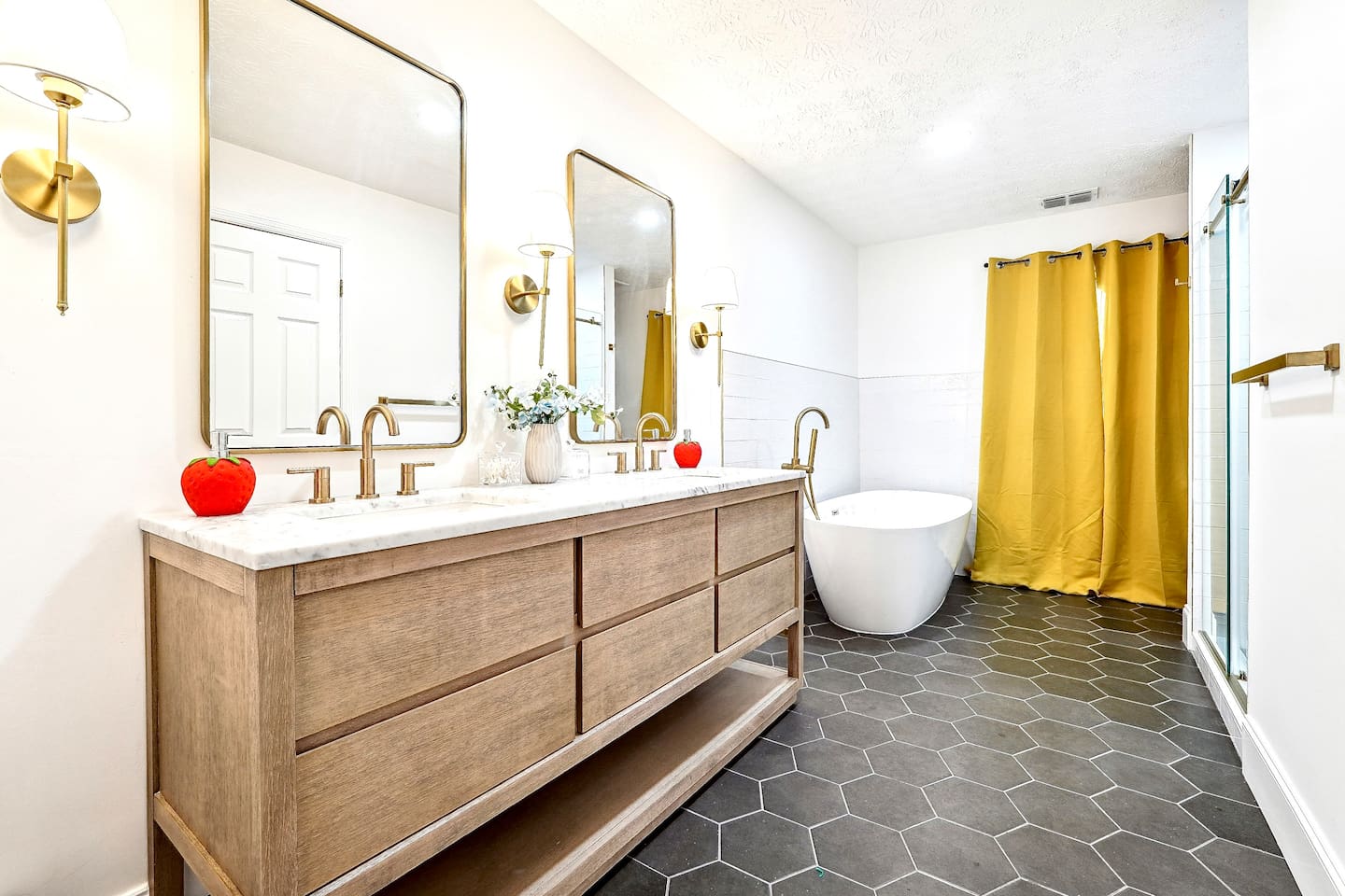 Bedroom #2 master bathroom.