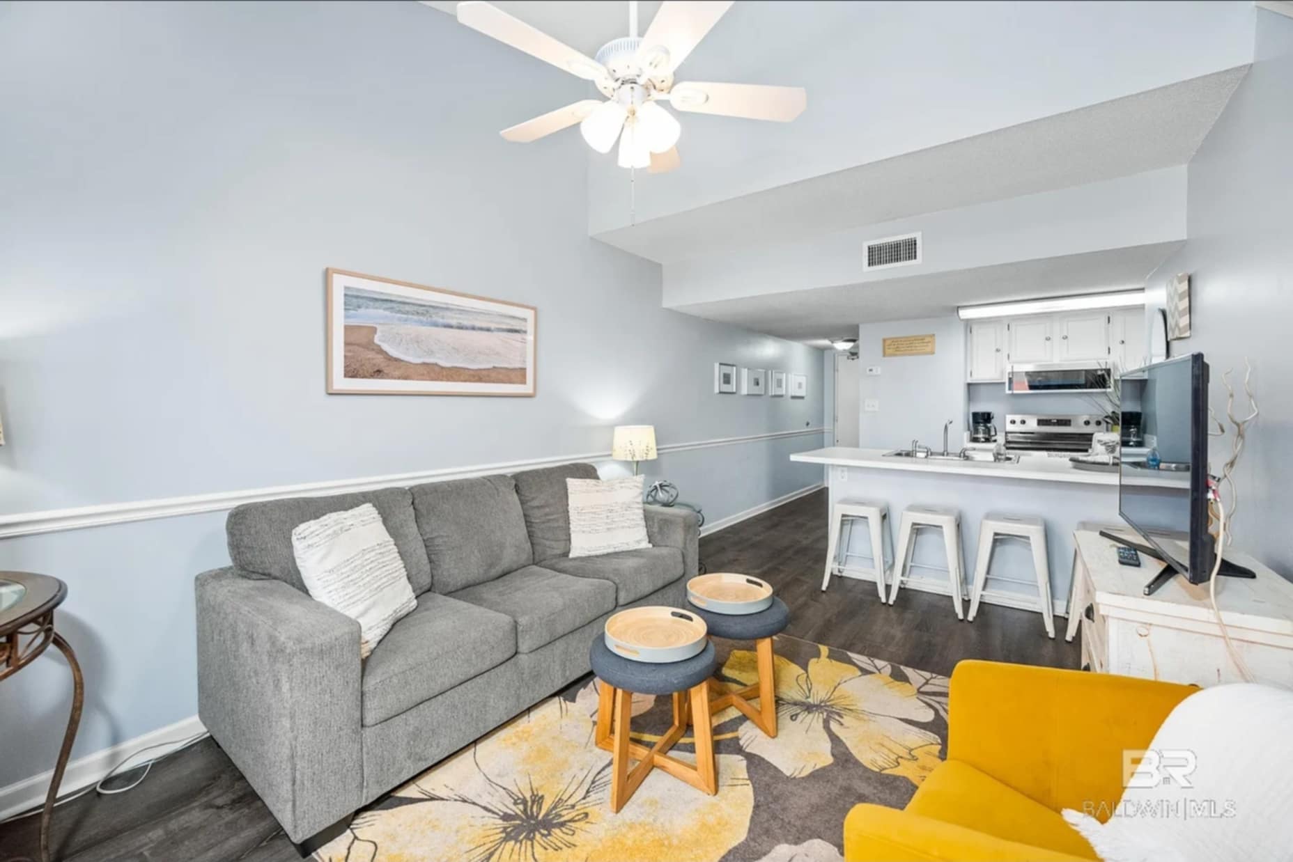 Living Room and Kitchen