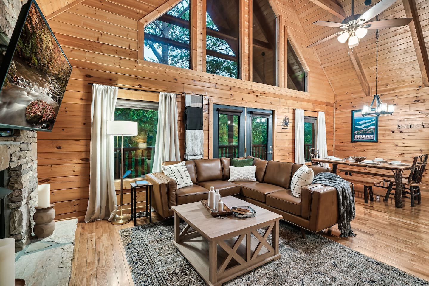 Main Level Living and Dining