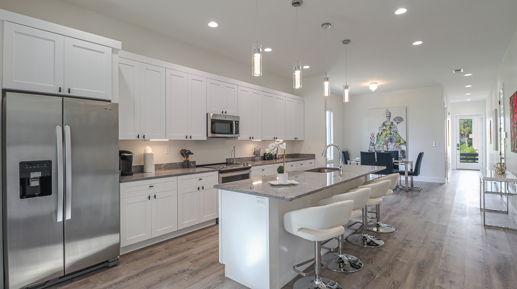 Fully Equipped Kitchen at the Beach House
