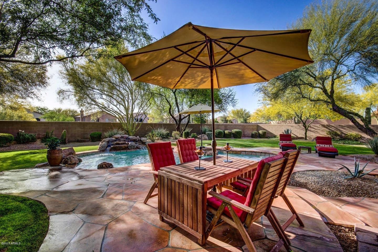 Resort like backyard w/ Heated pool. Home Theater 2