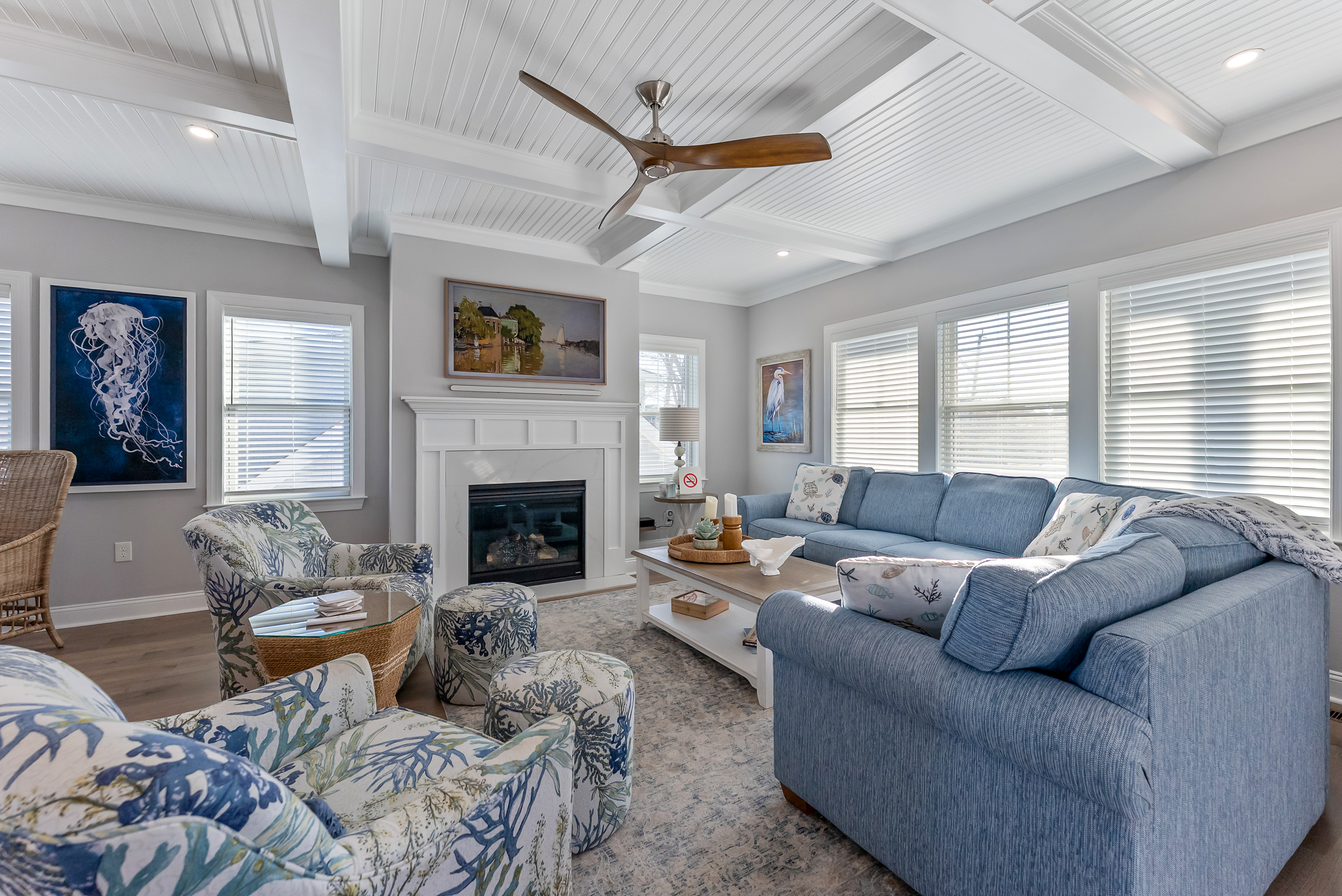 Open Concept Dining Room with View Of Living Room