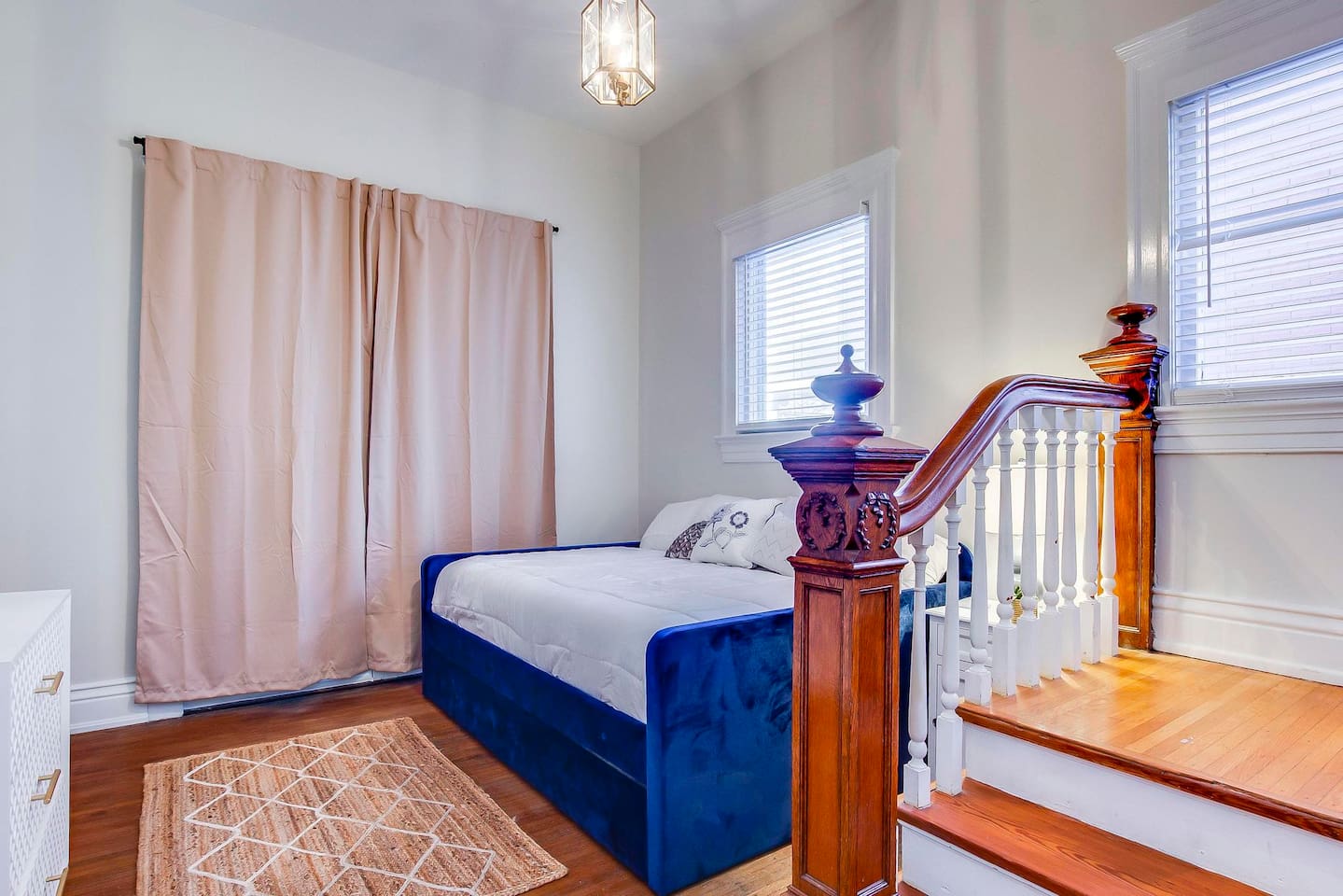 Full Size bed with Twin Trundle