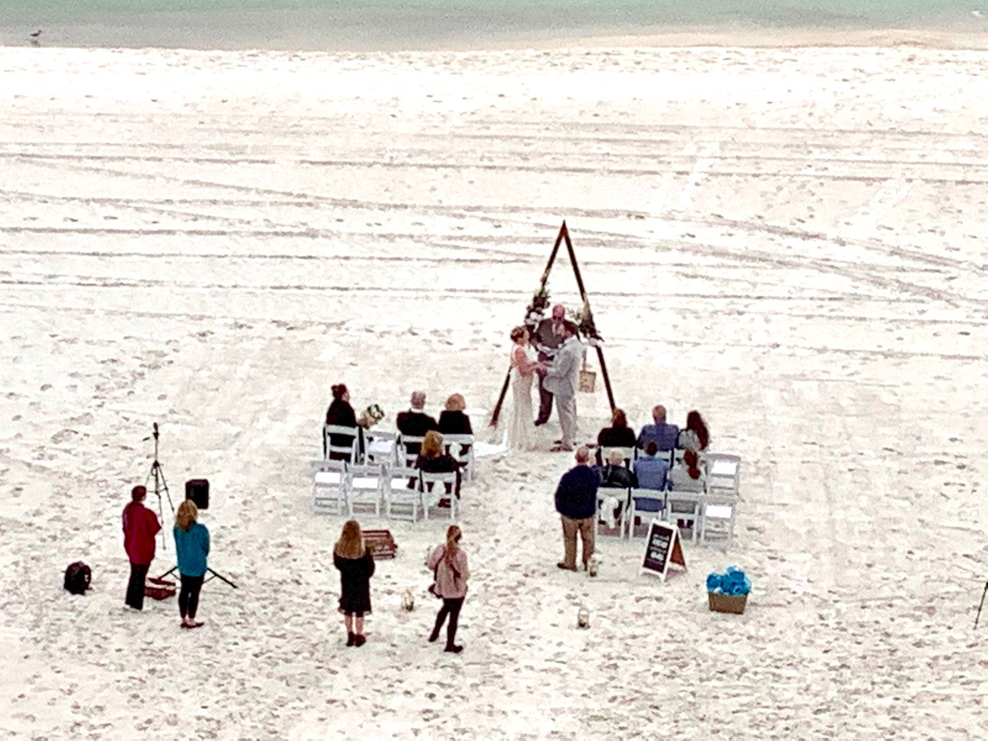 Beach vows
