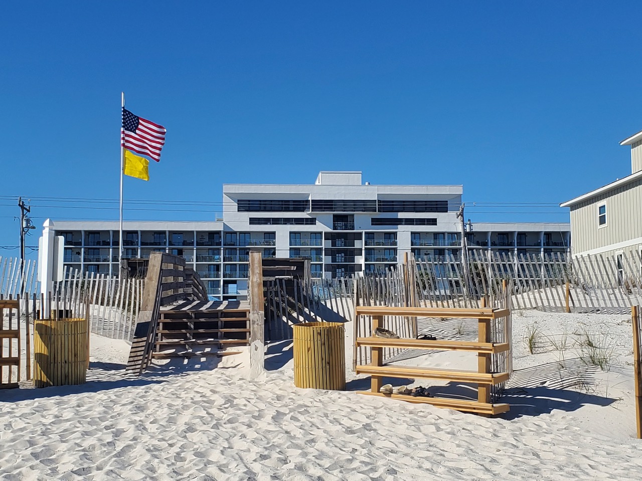 Beach View of Complex