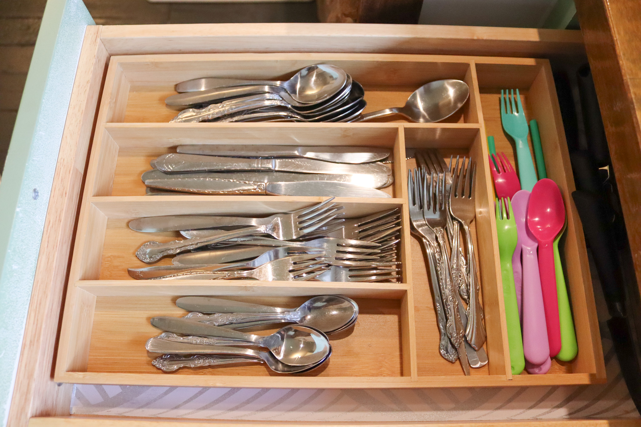 Fully stocked with cookware, dishes, and utensils