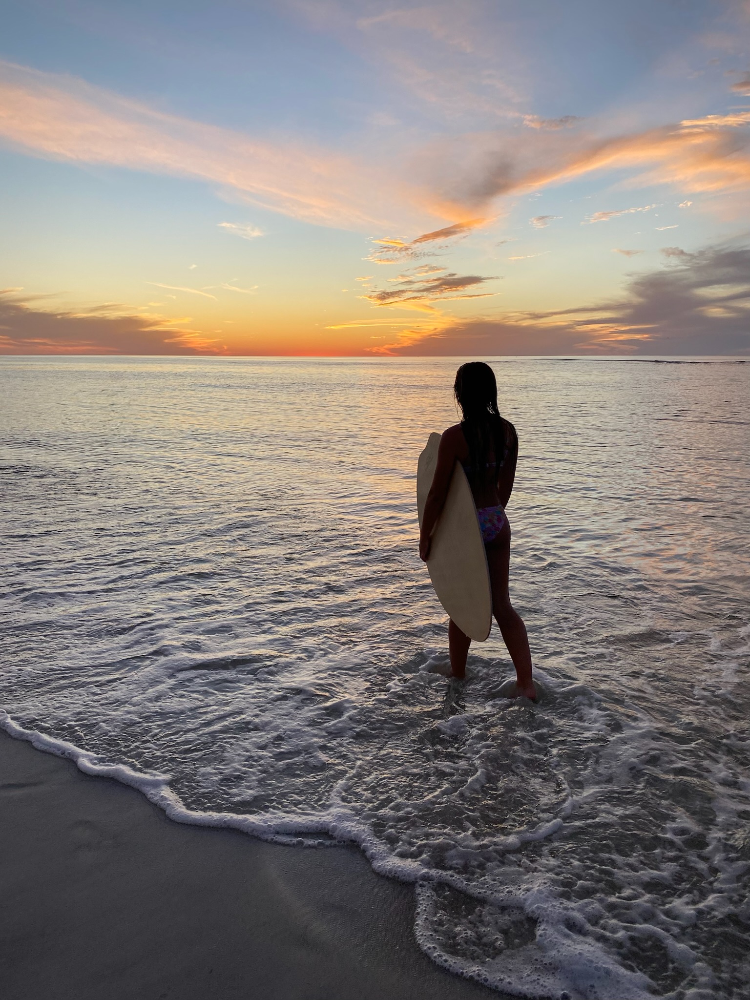 Bring a skim board and enjoy the glide and the view!