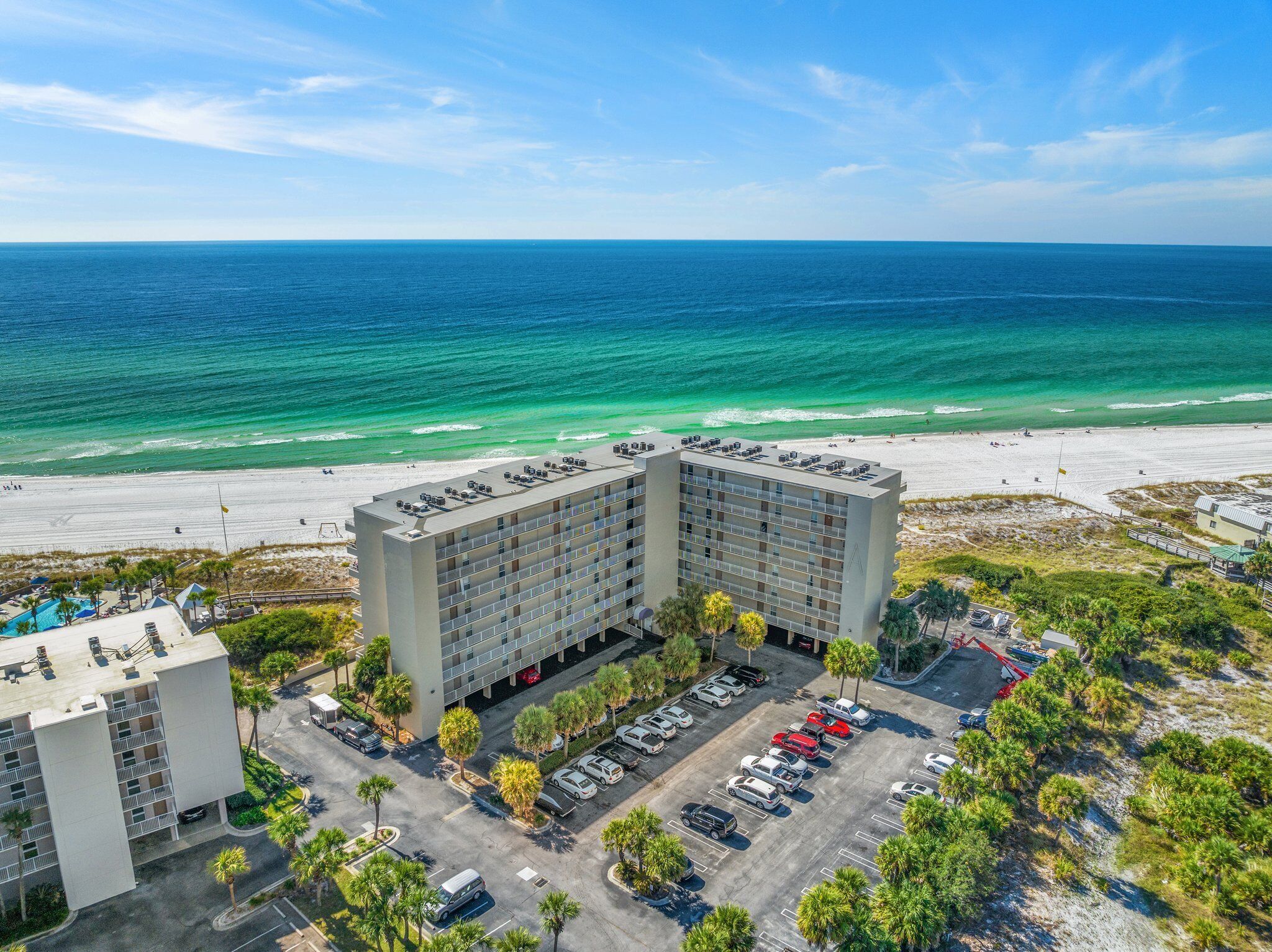 Aerial view of Dunes of Panama Resort