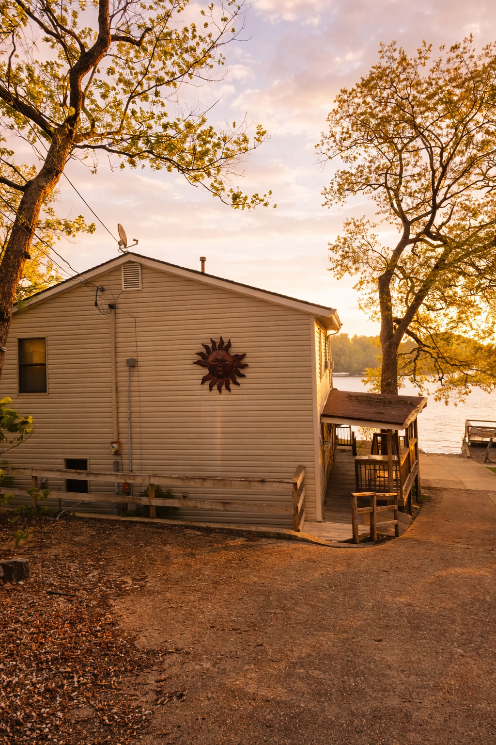 The back of Buccaneer 56 where you'll park.