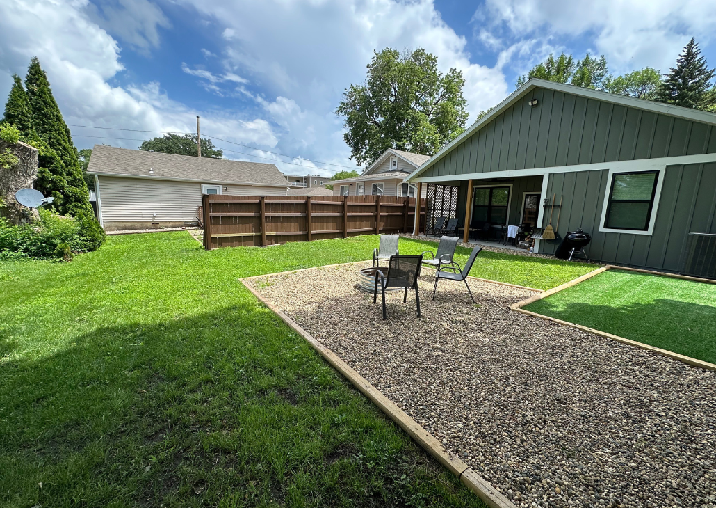New fence was installed summer of 2025.