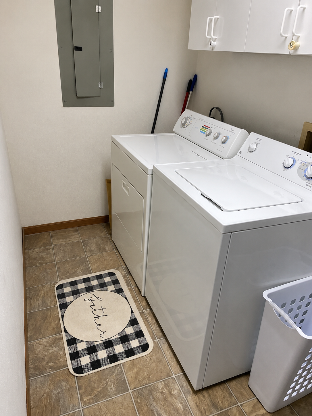 In-unit washer and dryer