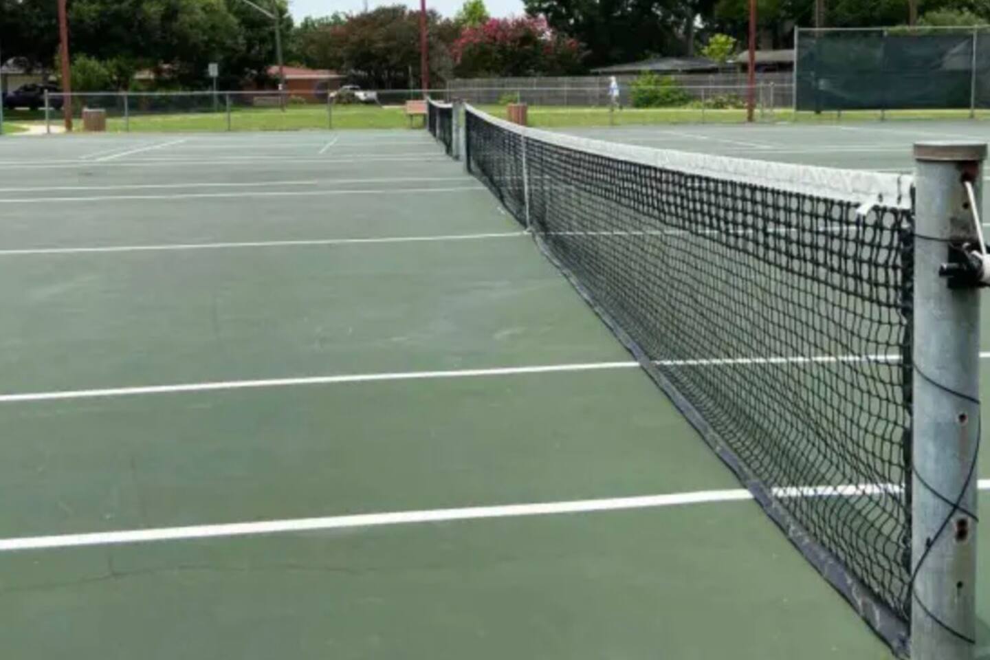 grab the rackets in house and play tennis/pickle ball