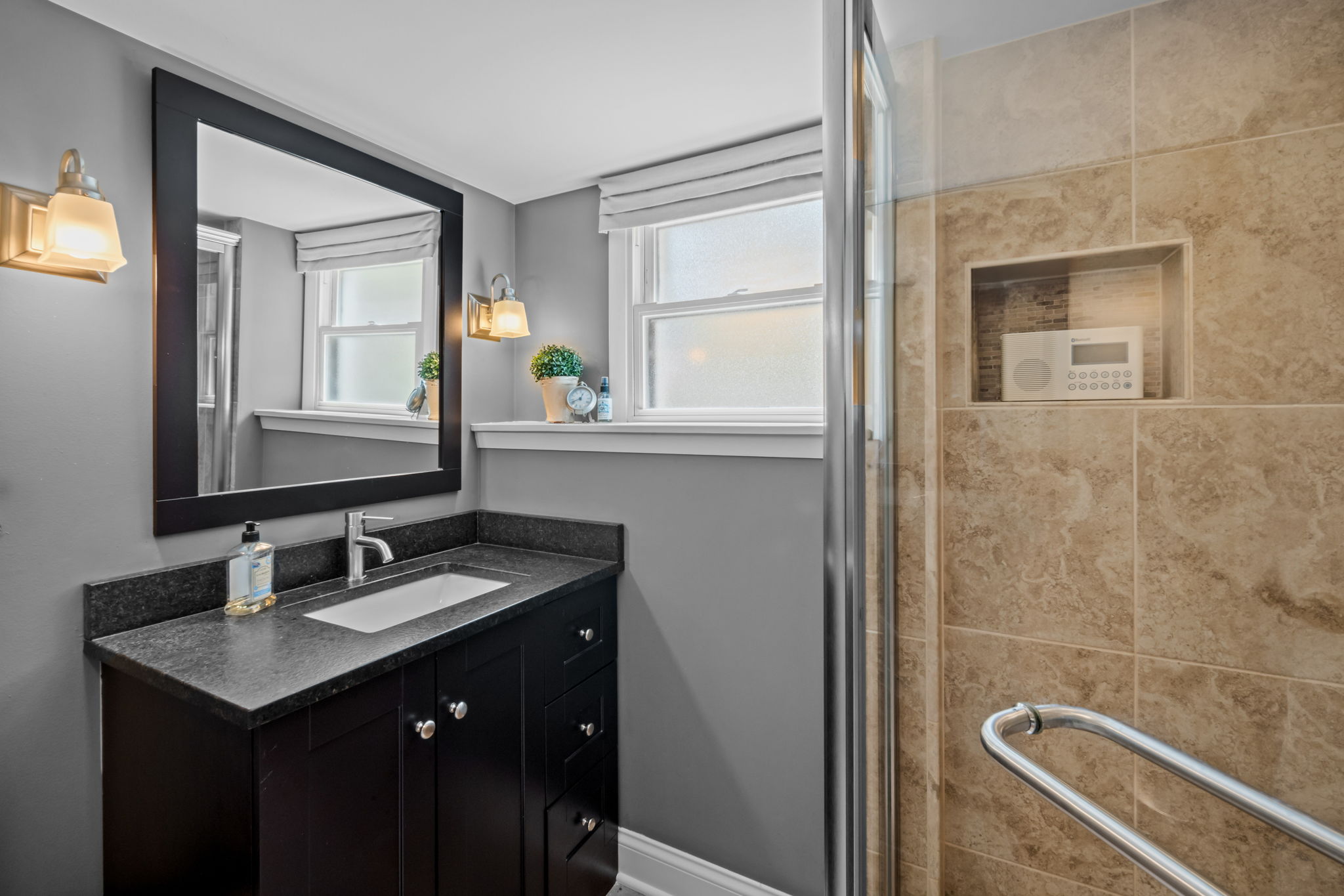 Basement Bathroom with Shower