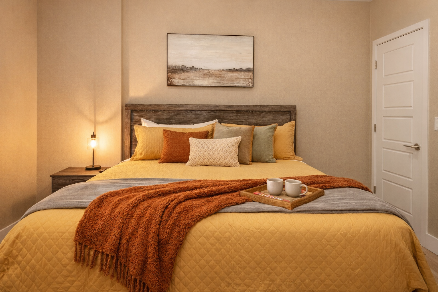 Lower level king bedroom