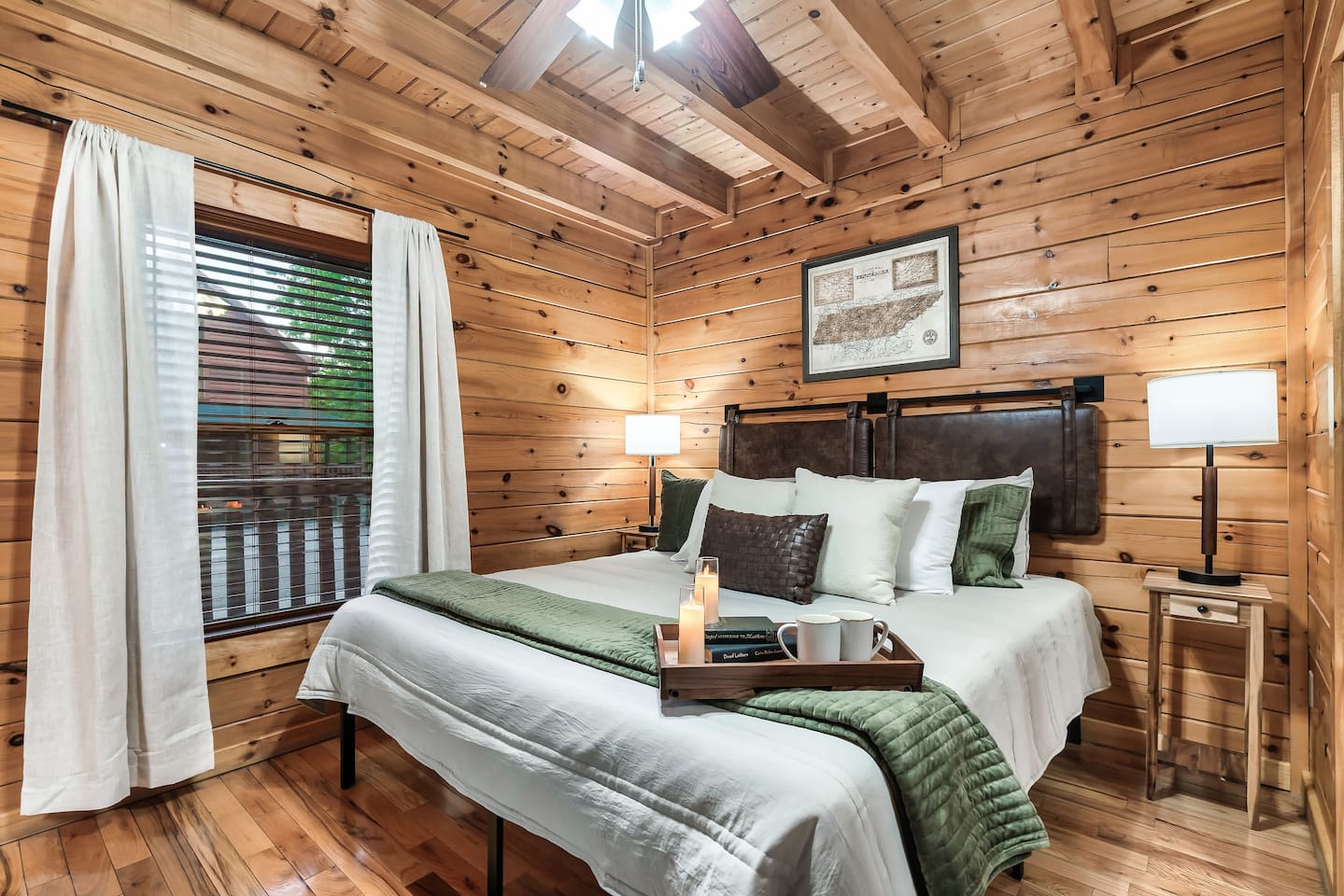 Junior Suite on Main Level. King Bed